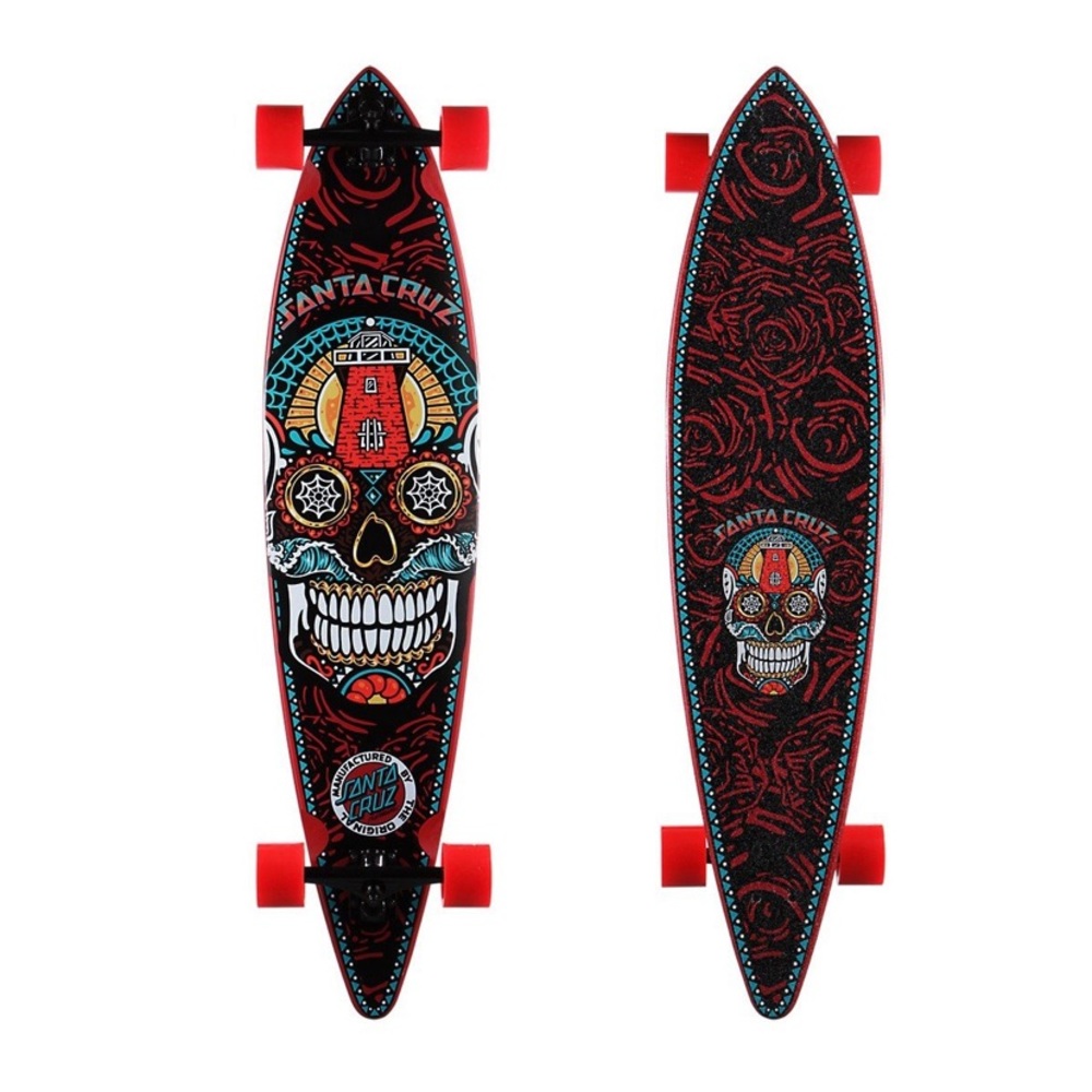 Santa Cruz Sugar Skull Longboard